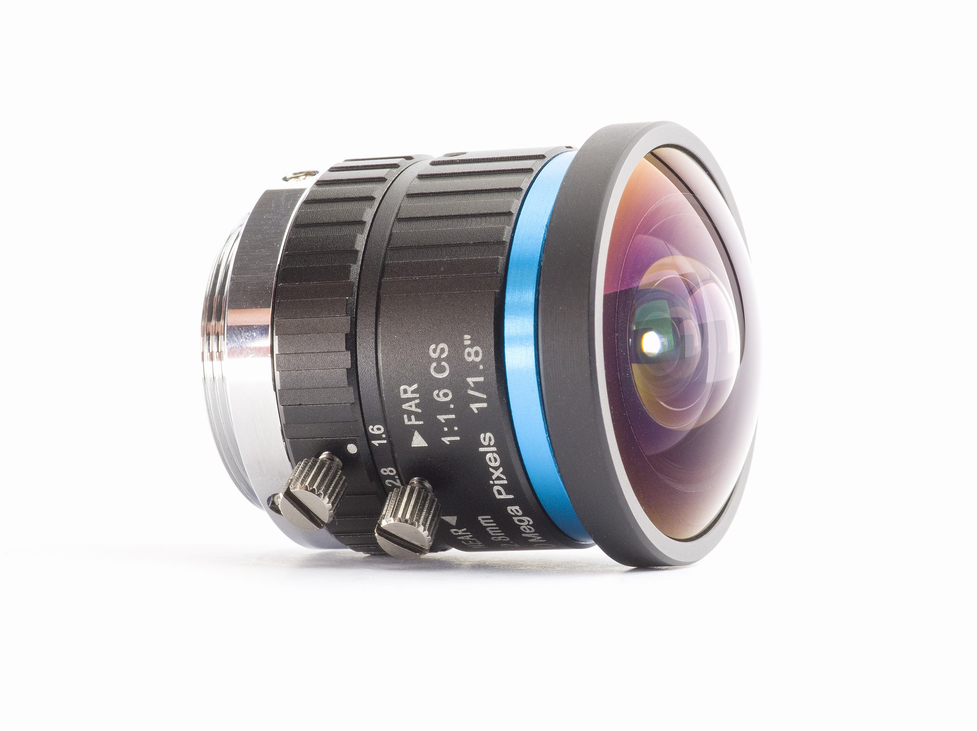 2.8mm CS-mount low distortion lens